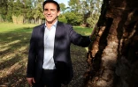 François-Xavier Ceccoli, député du groupe Les Républicains, pose à San-Giuliano, en Corse, le 5 décembre 2025