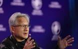 Le patron de Nvidia Jensen Huang, le 6 mai 2025 à Beverly Hills, en Californie
