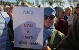 Mobilisation contre l'antisémitisme, à Nice, le 12 novembre 2023
