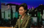La cheffe de l'exécutif hongkongais Carrie Lam, le 6 juillet 2021