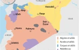 Contrôle des territoires en Syrie