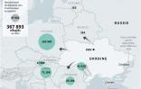 Les réfugiés ukrainiens dans les pays européens