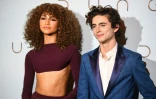 Zendaya et Timothée Chalamet le 6 septembre 2021 au Grand Rex à Paris