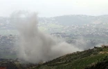Frappe israélienne sur le village de Yohmor, dans le sud du Liban, le 30 mars 2026
