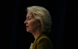 La présidente de la Commission européenne Ursula von der Leyen à Paris, le 10 septembre 2026