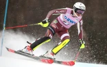 Estelle Alphand lors du slalom de Killington dans le Vermont, le 26 novembre 2017