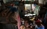 Des mineurs détenus dans un centre de rééducation juvénile à Malolos, le 21 mai 2019 aux Philippines