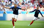 Kylian Mbappé et Antoine Griezmann contre l'Argentine, le 30 juin 2018 à Kazan 