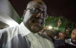 L'opposant congolais Felix Tshisekedi donné gagnant de la présidentielle en RD Congo selon les résultats provisoire, le 10 janvier 2019 à Kinshasa