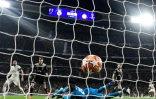 Le milieu de terrain du Real Madrid Marco Asensio sauve l'honneur à domicile lors de la défaite 4-1 en 8e de finale de Ligue des champions le 3 mars 2019