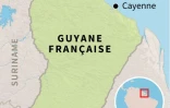 Carte de la Guyane française