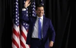 Pete Buttigieg après le vote de l'Iowa le 3 février 2020