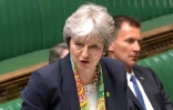 Capture vidéo de la Première ministre britannique Theresa May le 11 juin 2018 aux Communes à Londres 