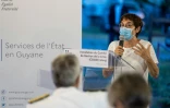 Annick Girardin, alors ministre des Outre-mer, à Cayenne, le 23 juin 2020