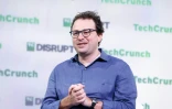 Dario Amodei, co-fondateur de l'entreprise américaine d'intelligence artificielle Anthropic,  parle sur scène pendant la conférence TechCrunch Disrupt 2023 au Moscone Center à San Francisco, Californie, le 20 septembre 2023