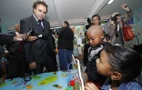 Jeudi 19 Août 2010

 Visite de Luc Chatel à l'école primaire de Terrain Elisa