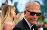 L'acteur-réalisateur américain Kevin Costner arrive pour la projection du film "Horizon: An American Saga", le 19 mai 2024 à Cannes