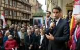 Gabriel Attal le 19 mai 2026 à Colmar, dans le Haut-Rhin