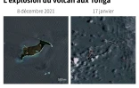 Explosion d'un volcan aux Tonga