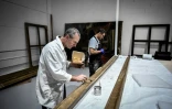 Restauration des tableaux de Notre-Dame le 6 septembre 2022