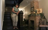 Nicole Harris, 47 ans, propriétaire de chambres d'hôtes à Berkeley Springs, en Virginie-Occidentale, le 31 juillet 2025