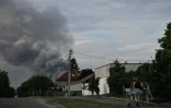 Frappes russes contre la ville ukrainenne de Dnipro, le 3 juin 2026
