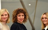 Les actrices Kirsten Dunst (g), Valeria Golino et Vanessa Paradis (d), membres du jury du 69e Festival de Cannes