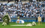 Hommage rendu à Bernard Tapie au stade Vélodrome le 7 octobre 2021