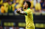 Neymar lors du match amical contre le Qatar, le 5 juin 2019 à Brasilia