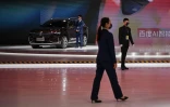 Au Salon automobile de Shanghai, le 20 avril 2021