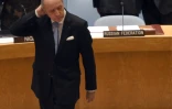 Le chef de la diplomatie française, Laurent Fabius, le 18 décembre 2015 lors d'une réunion du Conseil de sécurité de l'Onu à New York