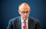 Le chancelier allemand Friedrich Merz, le 13 avril 2026 Ă Berlin
