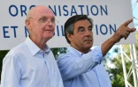Patrick Stefanini et François Fillon le 28 août 2016 à Sablé-sur-Sarthe