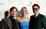Cillian Murphy, Emily Blunt et Robert Downey Jr à Hollywood en février 2024