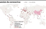 L'expansion du nouveau coronavirus, au 24 mars à 19H00 GMT