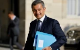 Le ministre de l'Intérieur Gérald Darmanin arrive à l'Elysée, le 31 août 2022 à Paris