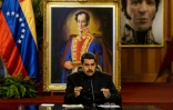 Nicolas Maduro lors d'une conférence de presse le 22 juin 2017