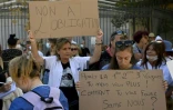 Manifestation contre le pass sanitaire et l'obligation vaccinale du corps médical à Marseille le 5 août 2021