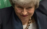 Theresa May devant la Chambre des Communes à Londres le 3 avril 2019 