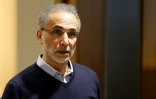 L'islamologue suisse Tariq Ramadan au Palais de justice de Paris, le 13 février 2020