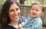 Photo non datée, fournie le 10 juin 2016 par la Free Nazanin Campaign, de Nazanin Zaghari-Ratcliffe (g) avec sa fille Gabriella