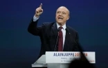 Alain Juppé lors d'un meeting au Zénith le 14 novembre 2016 à Paris