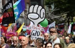 Manifestation, le 2 juillet 2017, Ă Hambourg Ă l'appel de plusieurs ONG contre le G20