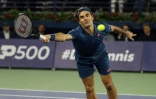 Le Suisse Roger Federer remporte le 100e titre de sa carrière à Dubaï le 2 mars 2019