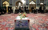 Photo diffusée par le ministère iranien de la Défense le 29 novembre 2020 lors des funérailles du scientifique Mohsen Fakhrizadeh, à Mashhad