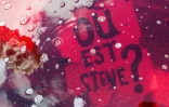 Avant la découverte du corps de Steve, une affiche noyée dans la fontaine de la place Royale de Nantes, le 31 juillet 2019
