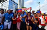 Des pèlerins vénézuéliens aux Journées mondiales de la jeunesse à Panama, le 23 janvier 2019.