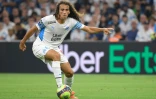 Le milieu de Marseille Matteo Guendouzi à domicile en Ligue 1 contre Saint-Etienne le 28 août 2021