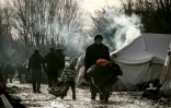 Le campement de migrants de Grande-Synthe le 11 février 2016