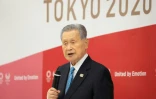 Le président de Tokyo-2020 et ancien Premier ministre japonais Yoshiro Mori annonce sa démission, le 12 février 2021 à Tokyo